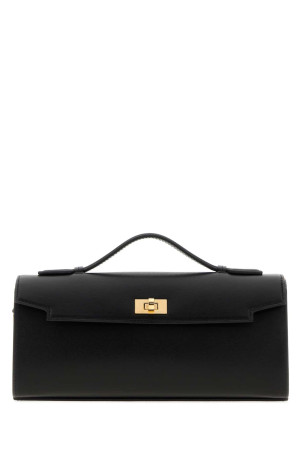Black leather Mortimer handbag Black ANYA HINDMARCH (5050925200141)