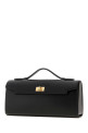 Black leather Mortimer handbag Black ANYA HINDMARCH (5050925200141)