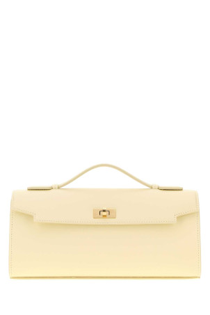 Pastel yellow leather Mortimer handbag ANYA HINDMARCH (5050925206860)