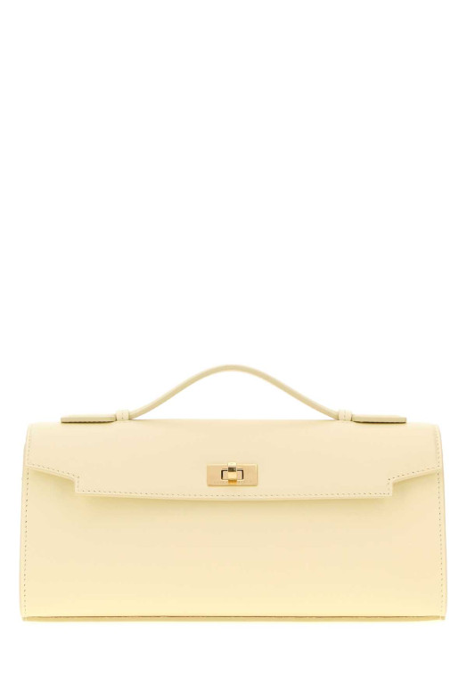 Pastel yellow leather Mortimer handbag ANYA HINDMARCH (5050925206860)