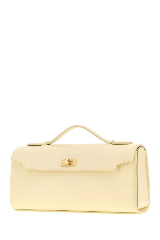 Pastel yellow leather Mortimer handbag ANYA HINDMARCH (5050925206860)