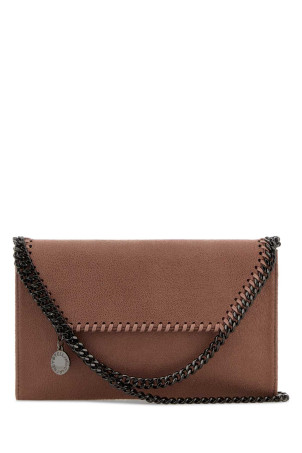 Antiqued pink shaggy deer Falabella shoulder bag STELLA McCARTNEY (581238WP0445)