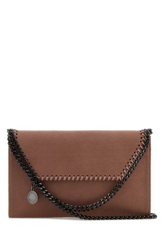 Antiqued pink shaggy deer Falabella shoulder bag STELLA McCARTNEY (581238WP0445)