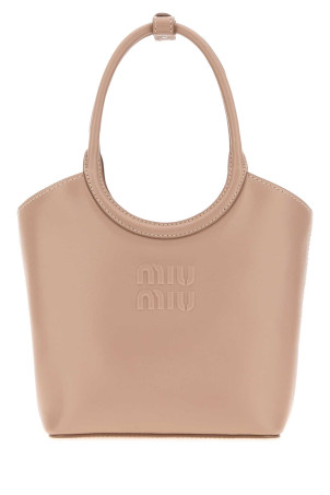 Antiqued pink leather Ivy handbag MIU MIU (5BA330VOLO2E6Y)