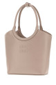 Dove grey leather Ivy handbag MIU MIU (5BA330VOLO2E6Y)