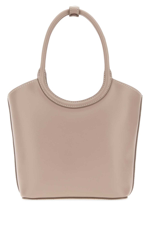 Dove grey leather Ivy handbag MIU MIU (5BA330VOLO2E6Y)