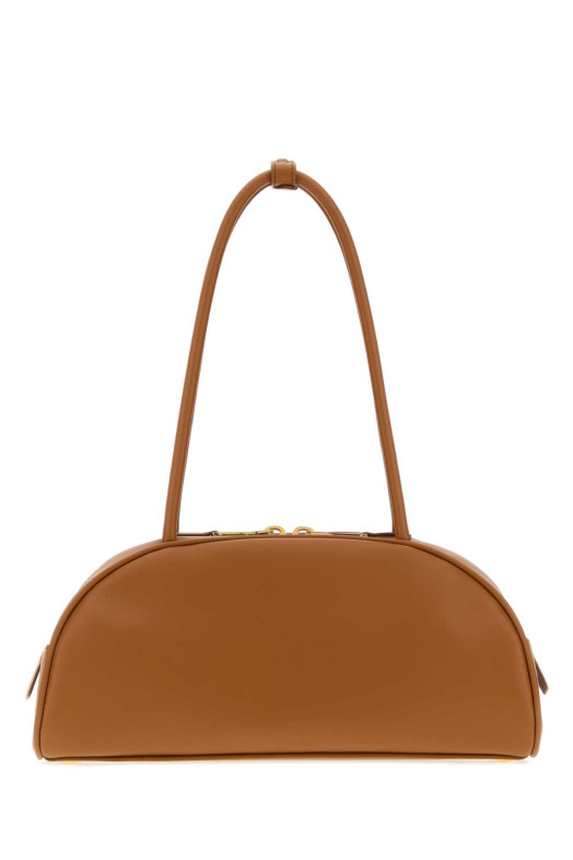 Caramel leather Beau shoulder bag MIU MIU (5BB1932CRW)