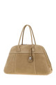 Beige suede Vivant shopping bag MIU MIU (5BB1952CSS)