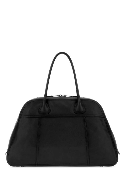 Black leather Vivant shopping bag Black MIU MIU (5BB1952IER)
