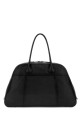Black leather Vivant shopping bag Black MIU MIU (5BB1952IER)