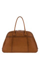 Camel leather Vivant shopping bag MIU MIU (5BB1952IER)