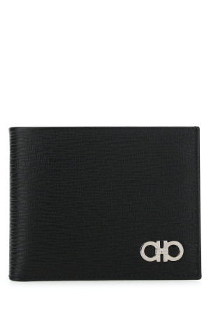Black leather wallet Black SALVATORE FERRAGAMO (66A064685979)