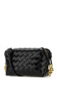 Black leather Mini Loop crossbody bag BOTTEGA VENETA (736125V2GV1)