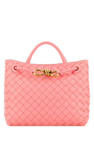 Небольшая сумочка Andiamo из розовой кожи BOTTEGA VENETA (766014VCPP1)