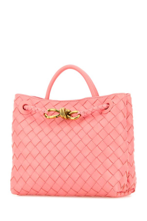 Небольшая сумочка Andiamo из розовой кожи BOTTEGA VENETA (766014VCPP1)