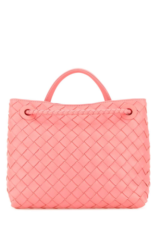 Небольшая сумочка Andiamo из розовой кожи BOTTEGA VENETA (766014VCPP1)