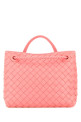 Небольшая сумочка Andiamo из розовой кожи BOTTEGA VENETA (766014VCPP1)