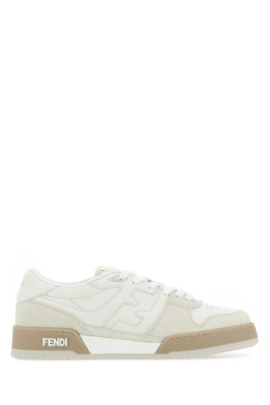 Multicolor leather and suede Fendi Match sneakers FENDI (7E1493AHH2)