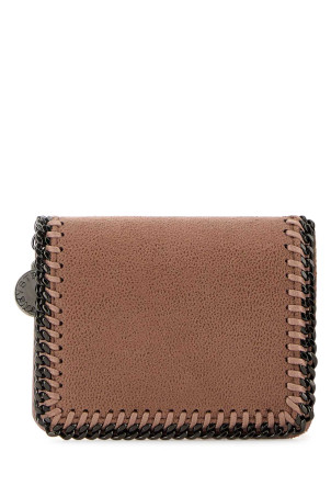 Antiqued pink shaggy deer Falabella wallet STELLA McCARTNEY (7P0085WP0445)
