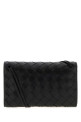 Black nappa leather Andiamo crossbody bag BOTTEGA VENETA (836940VCPP2)