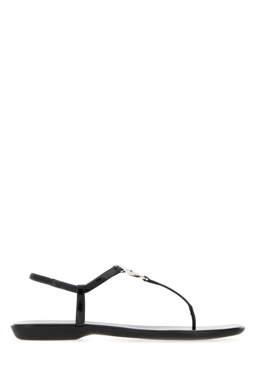 Черные кожаные сандалии GUCCI (874699BKO40)