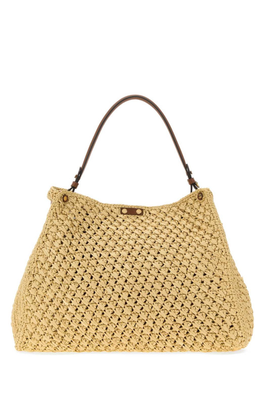 Raffia large Fendi Way shopping bag FENDI (8BN369AWQJ)