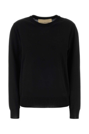 Black wool sweater Black VALENTINO GARAVANI (9V3KC38PBH9)
