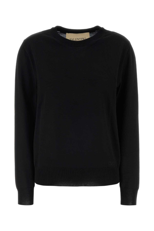 Black wool sweater Black VALENTINO GARAVANI (9V3KC38PBH9)