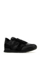 Black fabric and leather Rockrunner Camouflage sneakers Black VALENTINO GARAVANI (9Y2S0723NSD)