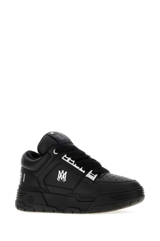 Black leather MA-1 sneakers Black AMIRI (AMFOSR1152)