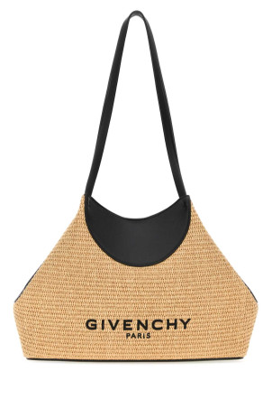 Невелика сумка через плече з рафії з фасетами, різнокольорова, GIVENCHY (BB516PB2F6)