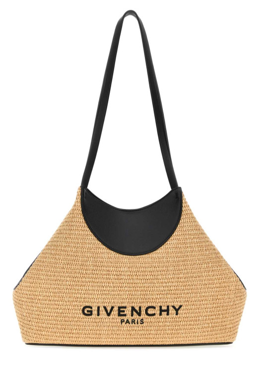 Небольшая сумка через плечо из рафии с фасетами, многоцветная, GIVENCHY (BB516PB2F6)