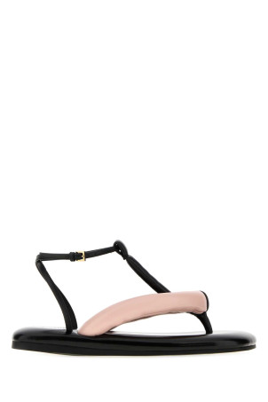 Two-tone leather Boudoir thong sandals GIVENCHY (BE30AXE00H)