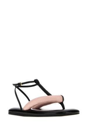 Two-tone leather Boudoir thong sandals GIVENCHY (BE30AXE00H)