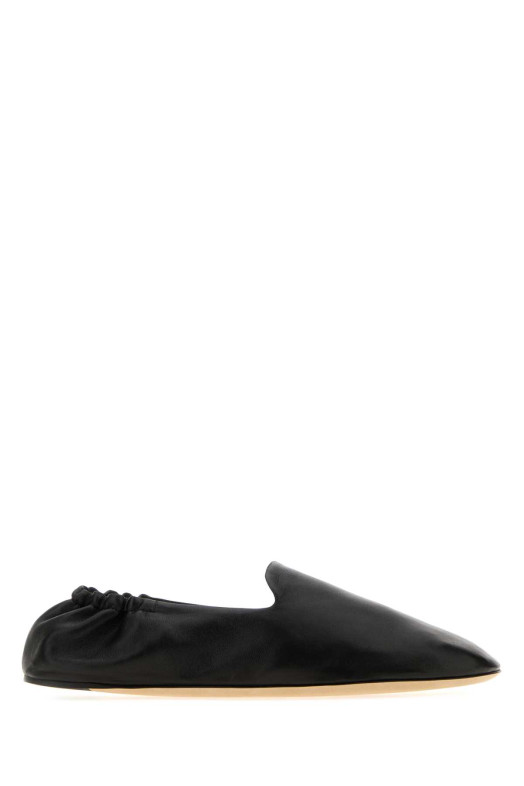 Black nappa leather Casa ballerinas Black THE ROW (F1855SN60)