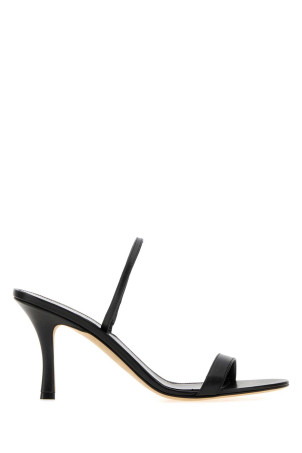 Black leather Ella sandals Black THE ROW (F1868SL1)