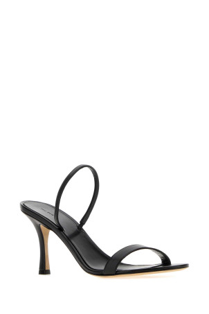 Black leather Ella sandals Black THE ROW (F1868SL1)