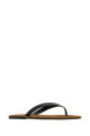 Black leather Beach thong slippers Black THE ROW (F1874L838)
