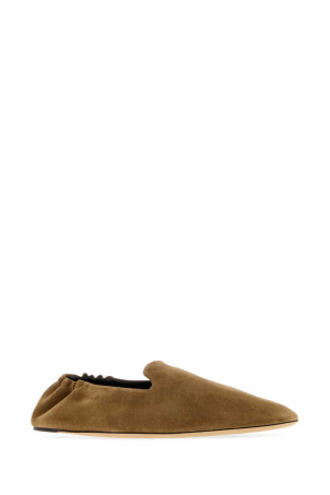 Camel suede Casa loafers THE ROW (F2153L805)