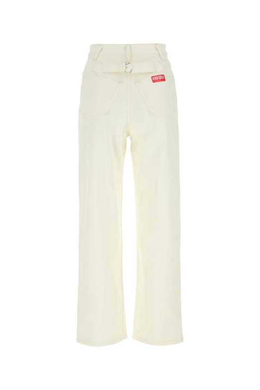 Ivory denim jeans KENZO (FD52DP2046D2)