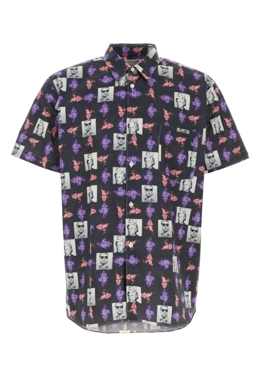 Printed poplin shirt COMME DES GARCONS (FMB002S24)