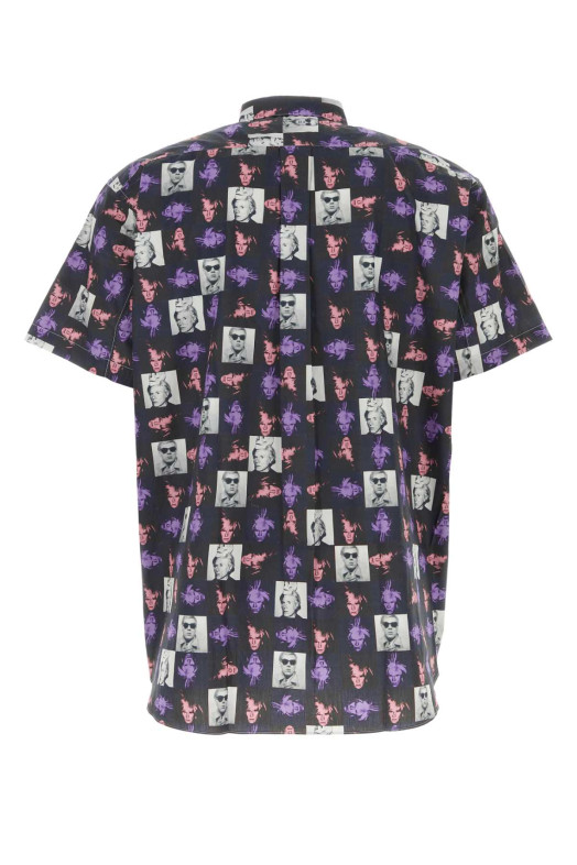 Printed poplin shirt COMME DES GARCONS (FMB002S24)