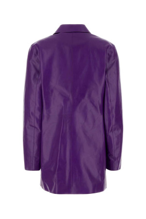 Purple leather jacket JIL SANDER (J03BN0209J07231)