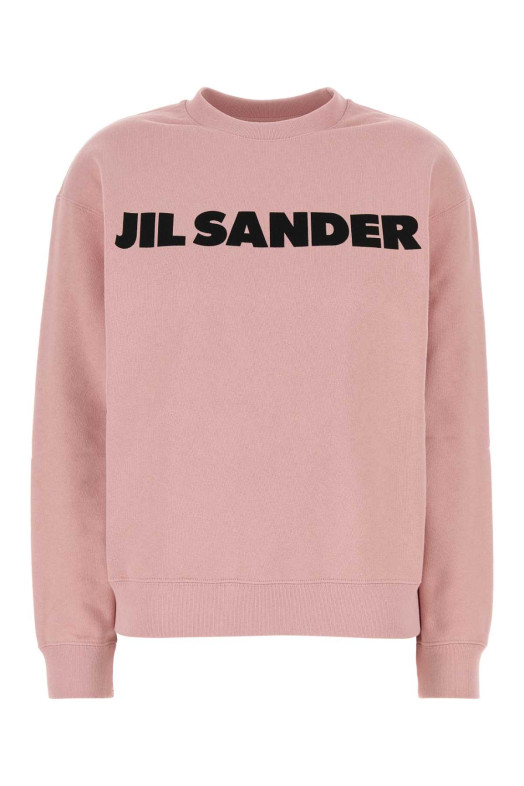 Pink cotton sweatshirt JIL SANDER (J53GU0003J20039)