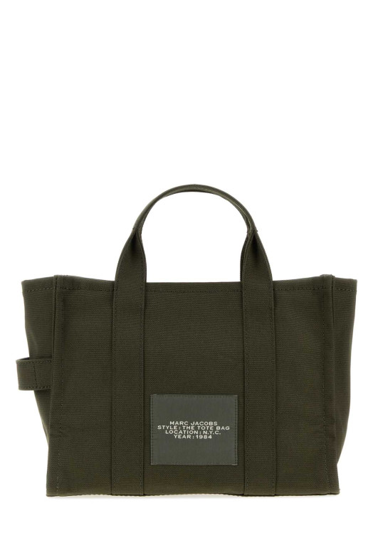 Сумка-тоут среднего размера из оливково-зеленой канвы MARC JACOBS (M0016161)