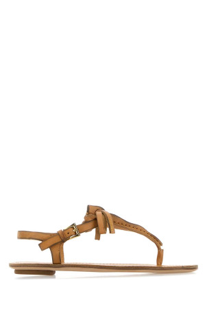 Camel leather thong sandals PRADA (1Y508OF005V69)