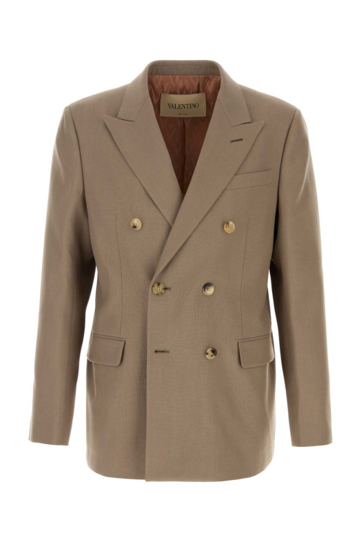 Cappuccino wool blazer VALENTINO GARAVANI (9V3CEK41BGW)