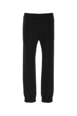 Black jersey joggers Black VALENTINO GARAVANI (9V3MD04YBHH)