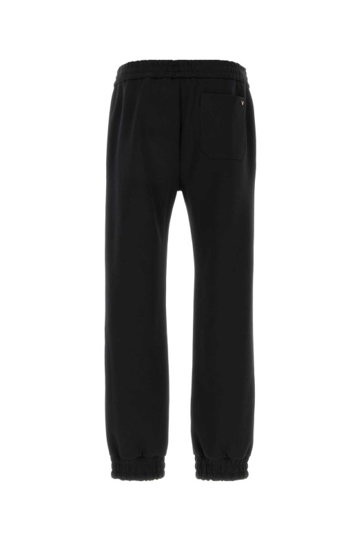 Black jersey joggers Black VALENTINO GARAVANI (9V3MD04YBHH)