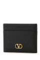 Black leather card holder Black VALENTINO GARAVANI (9W2P0AJ7SNP)